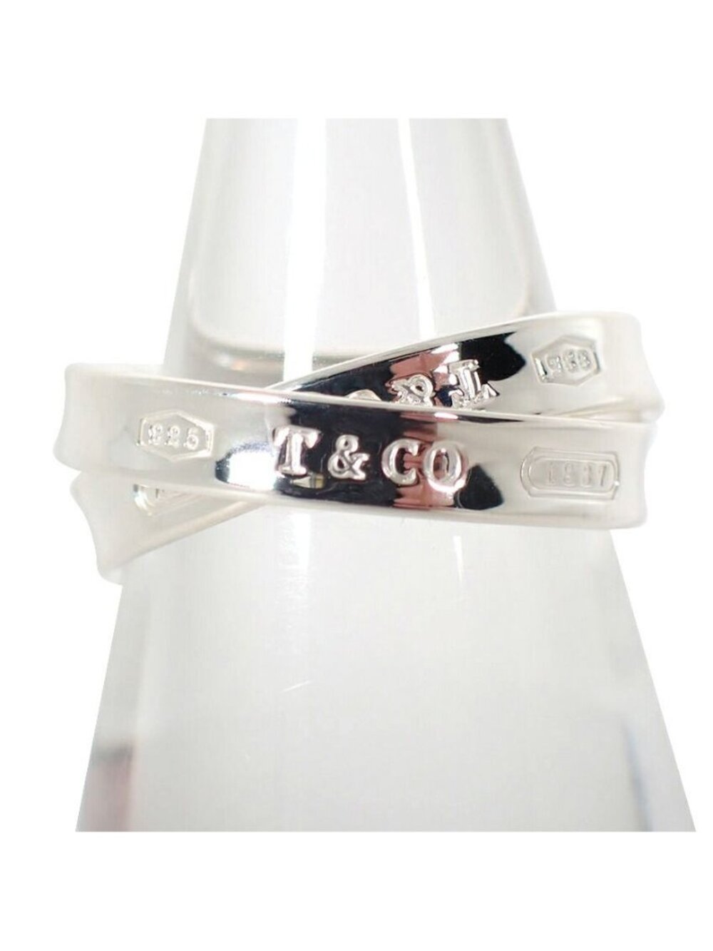 Tiffany & Co 925 Interlocking Ring